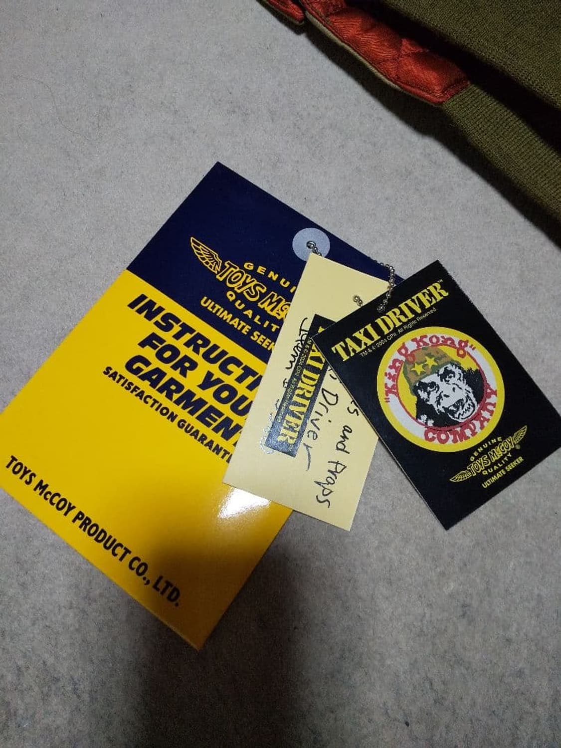 토이즈맥코이 택시드라이버 탱커자켓 s 상품이미지10