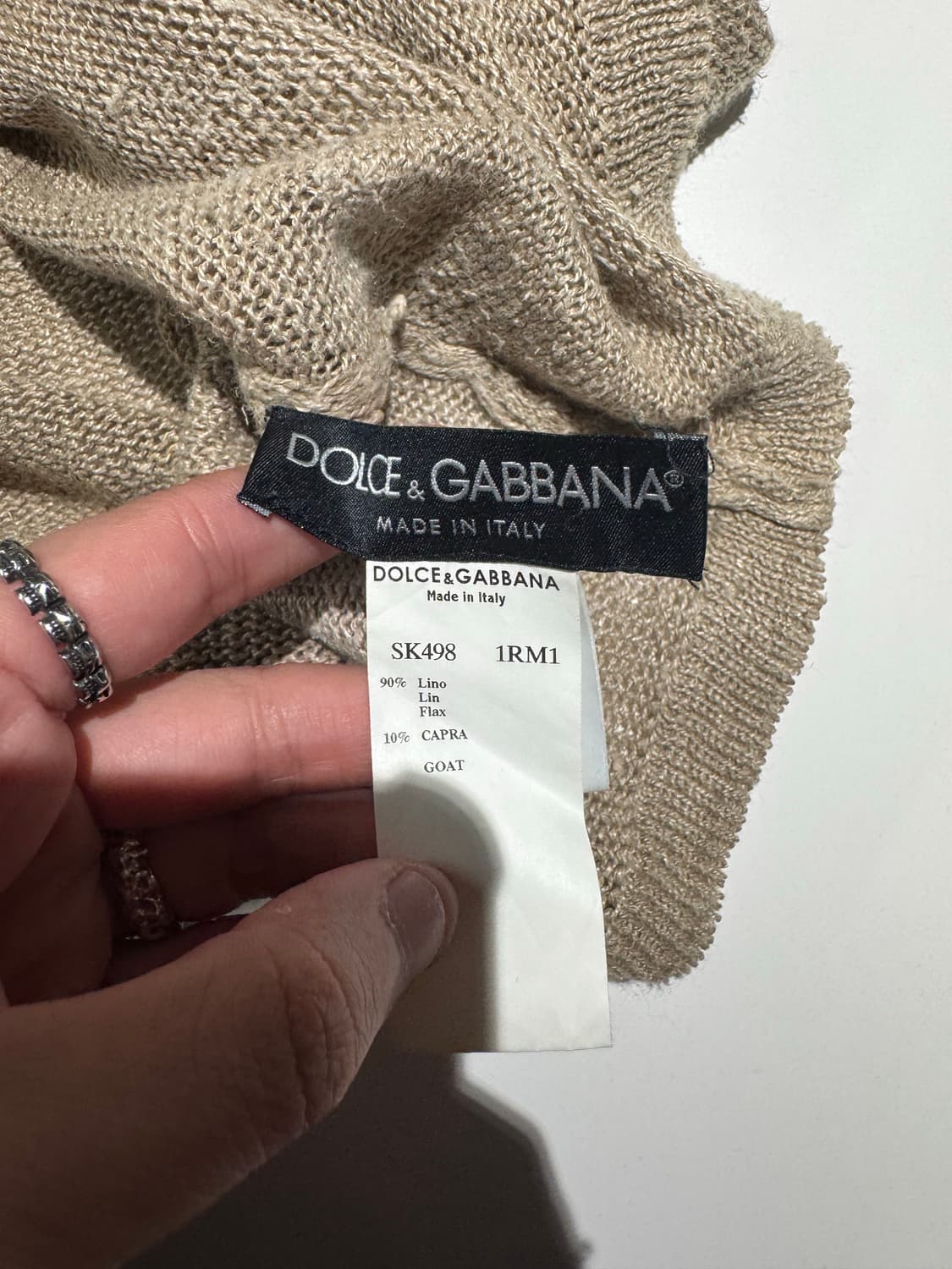 돌체앤가바나 아카이브 풀오버 니트  상품이미지9