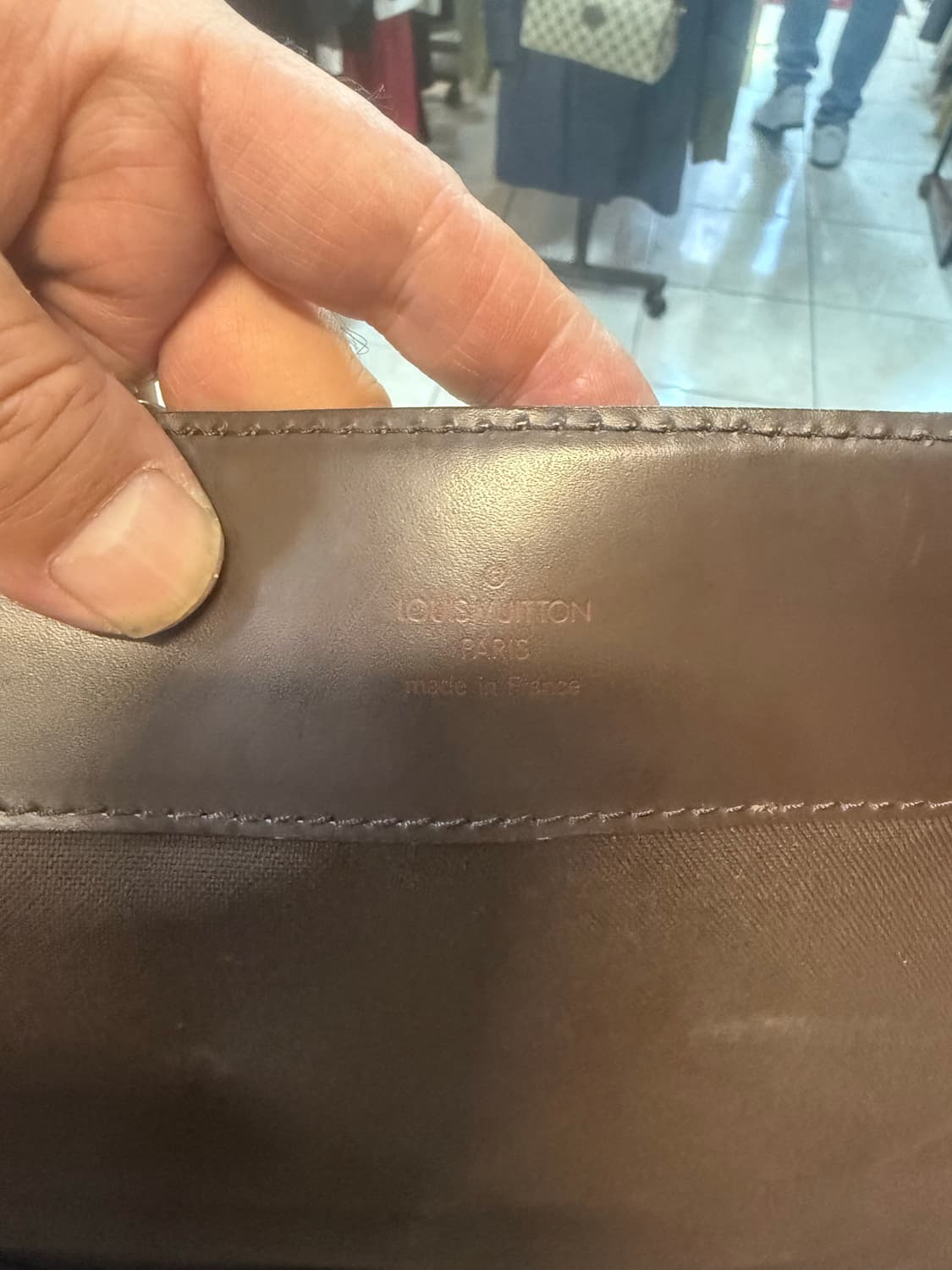정품 루이비통 다미에 브로드웨이 메신저백 팝니다 상품이미지8