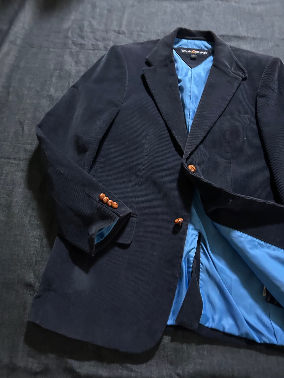 00s 타미힐피거 코듀로이 테일러드 블레이저 상품이미지6