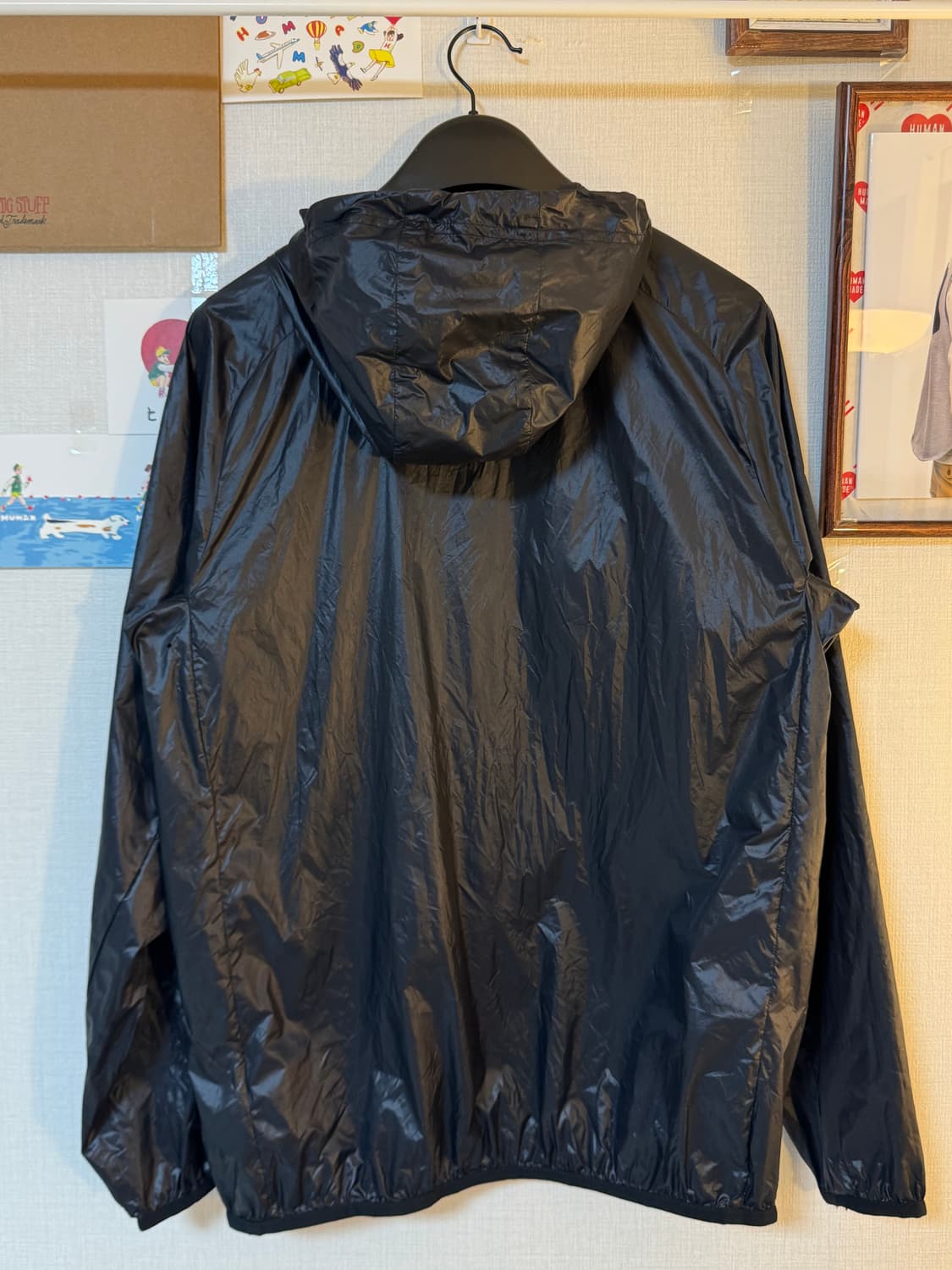 (L)나이키 경량 바람막이 자켓 블랙 상품이미지2