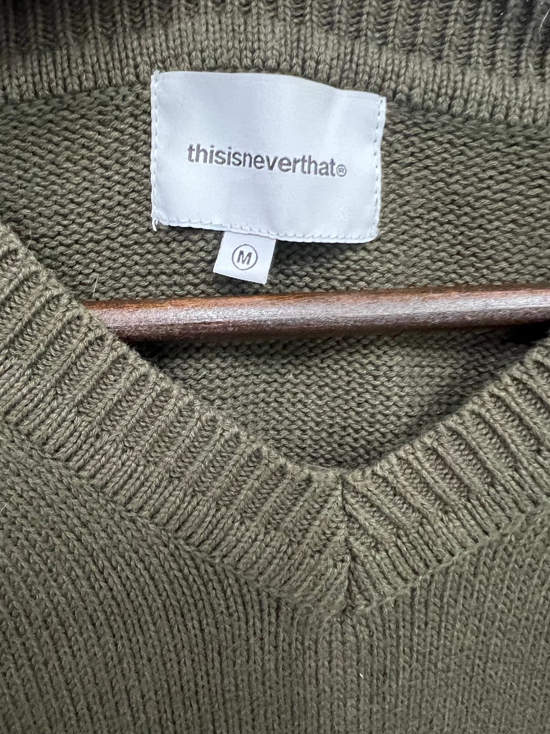 thisisneverthat® 그린 민소매 조끼  상품이미지2