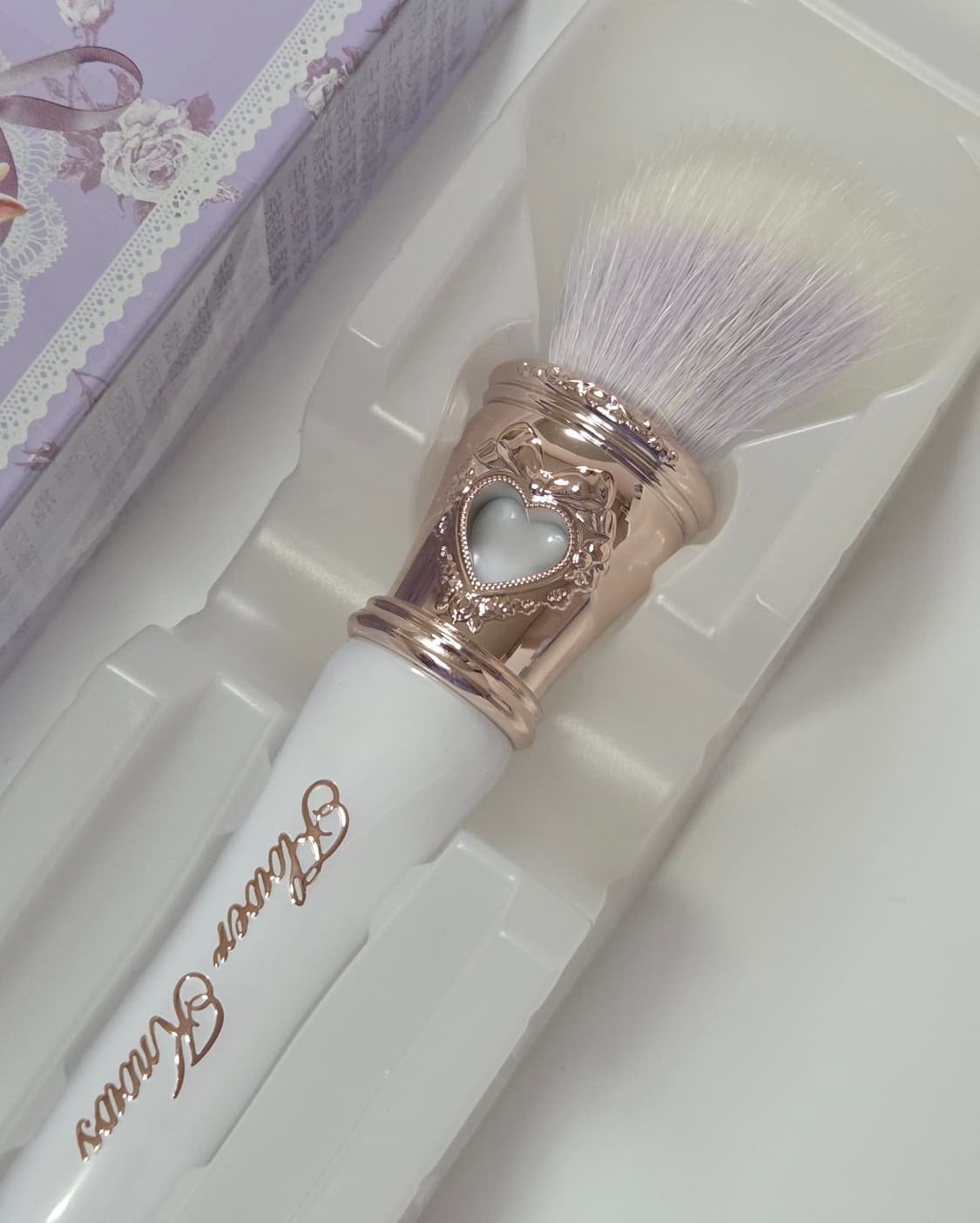 새상품) 플라워노즈 버니 가든 컬렉션 앵글드 블러셔 브러쉬 상품이미지3