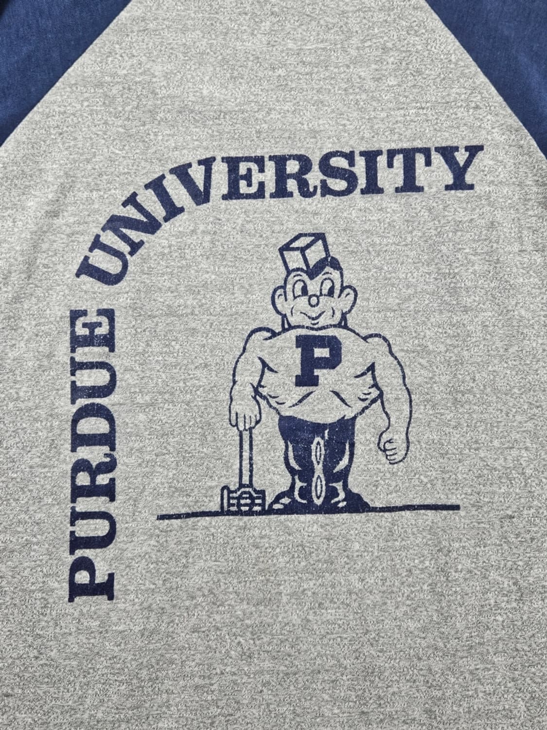 퍼듀 유니버시티 래글런 싱글스티치 롱 슬리브 ( XL ) / 11127 상품이미지5