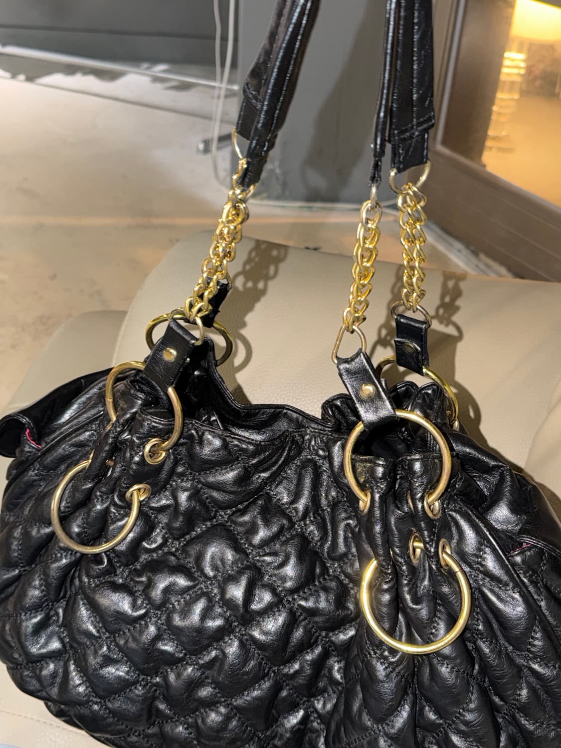 gyaru gather chain hobo bag 상품이미지2