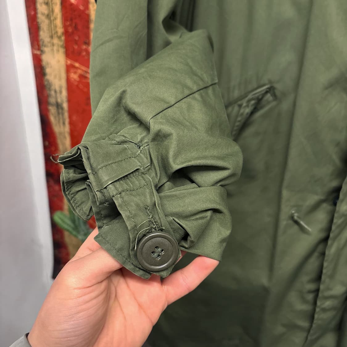 60s 오리지널 U.S. ARMY M-65 피쉬테일 파카 N431 상품이미지5