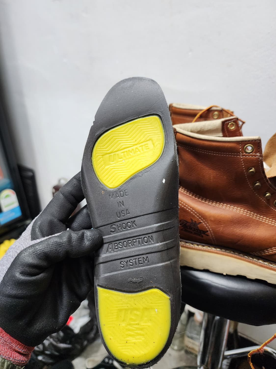 쏘로굿 레더 워크 부츠 (USA MADE) 상품이미지6