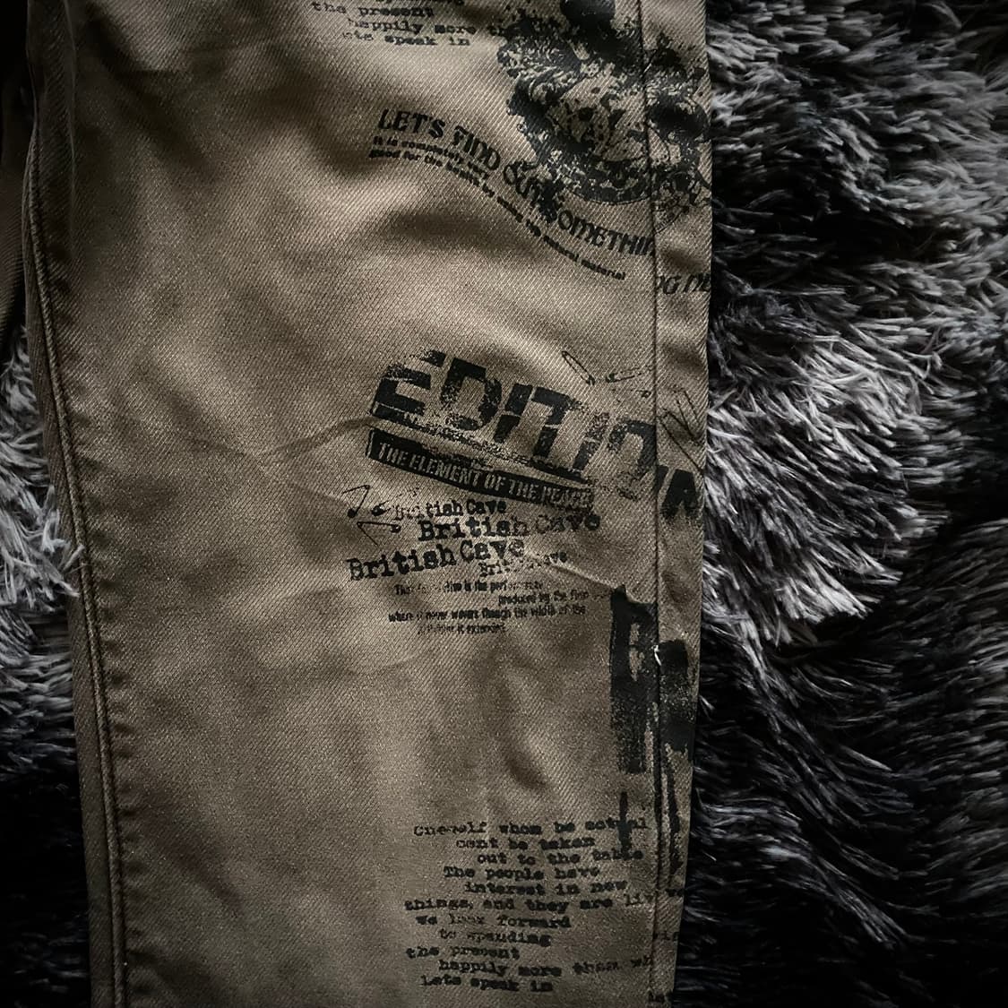 Semantic Design lettering pants 상품이미지4