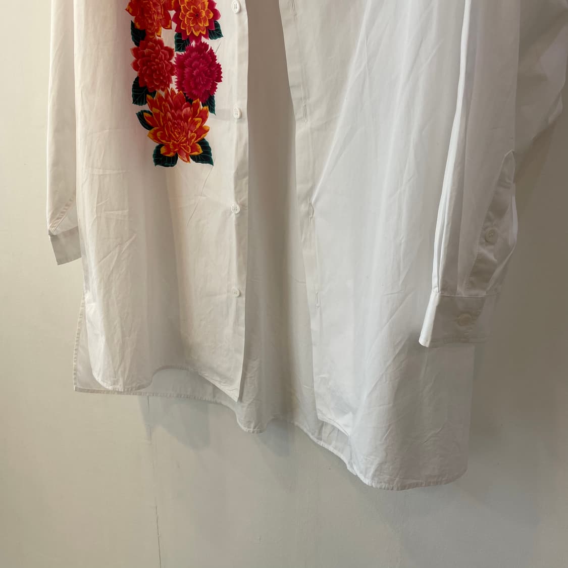  요지야마모토 레플레카 1987ss 플로랄 셔츠 상품이미지4