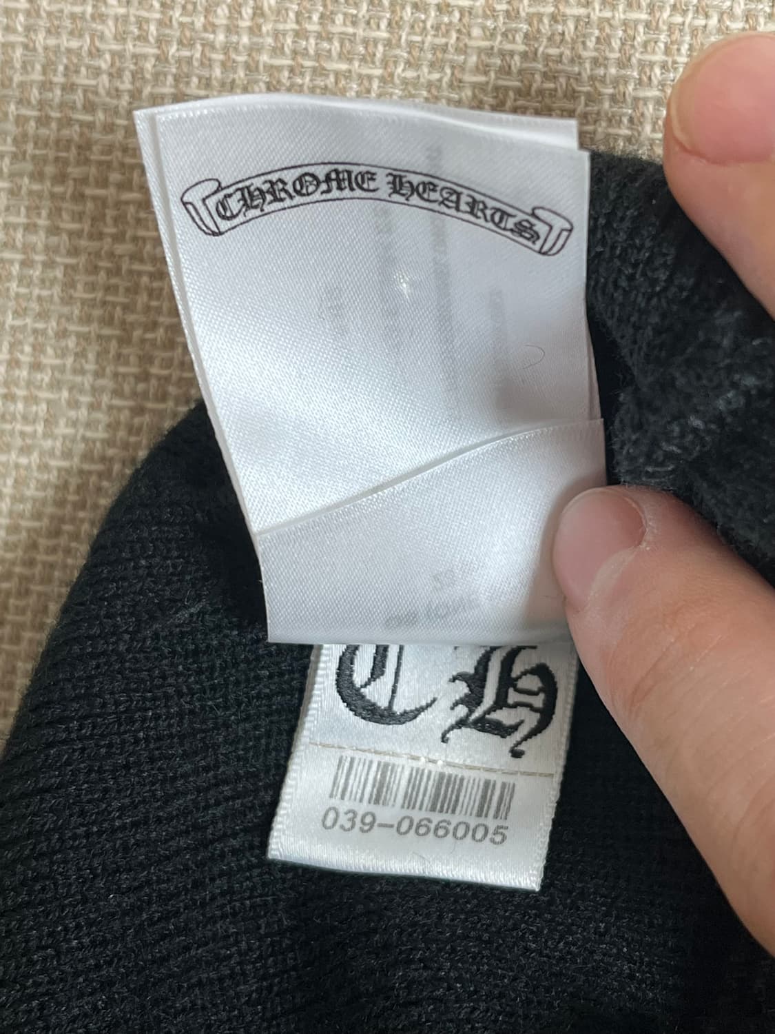 크롬 하츠 / 로고 비니 / 블랙 / 사이즈 free 상품이미지6