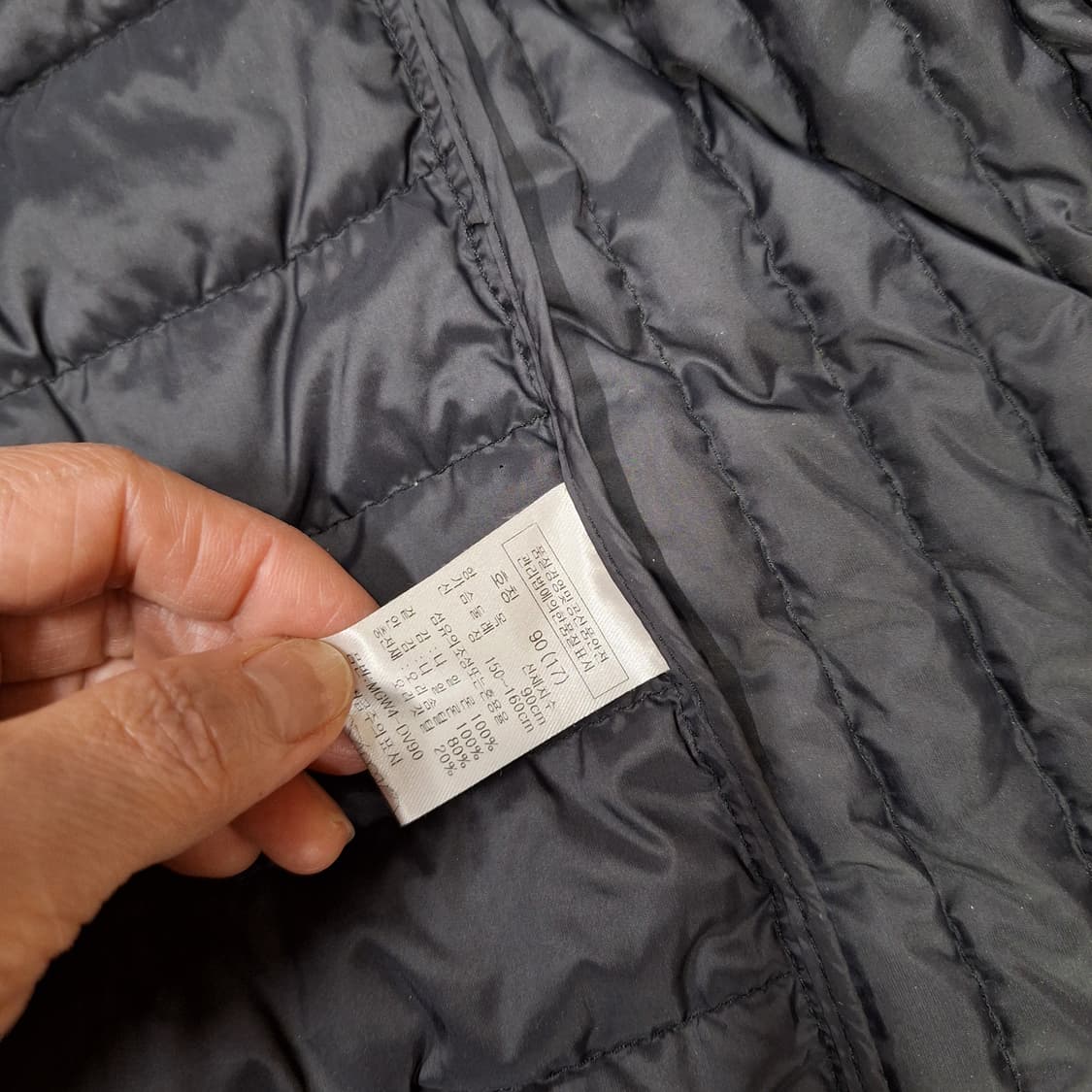 마코 오리털경량조끼90 상품이미지3