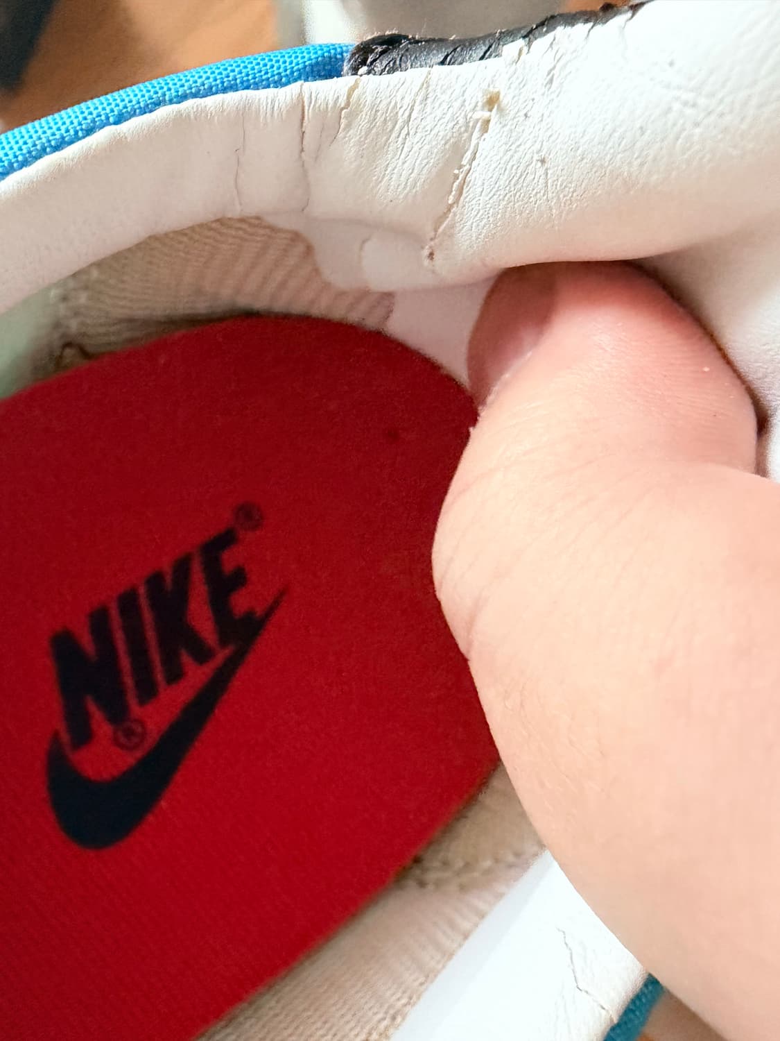 [새제품] 나이키 코르테즈 빈티지 비비드블루 275 상품이미지6