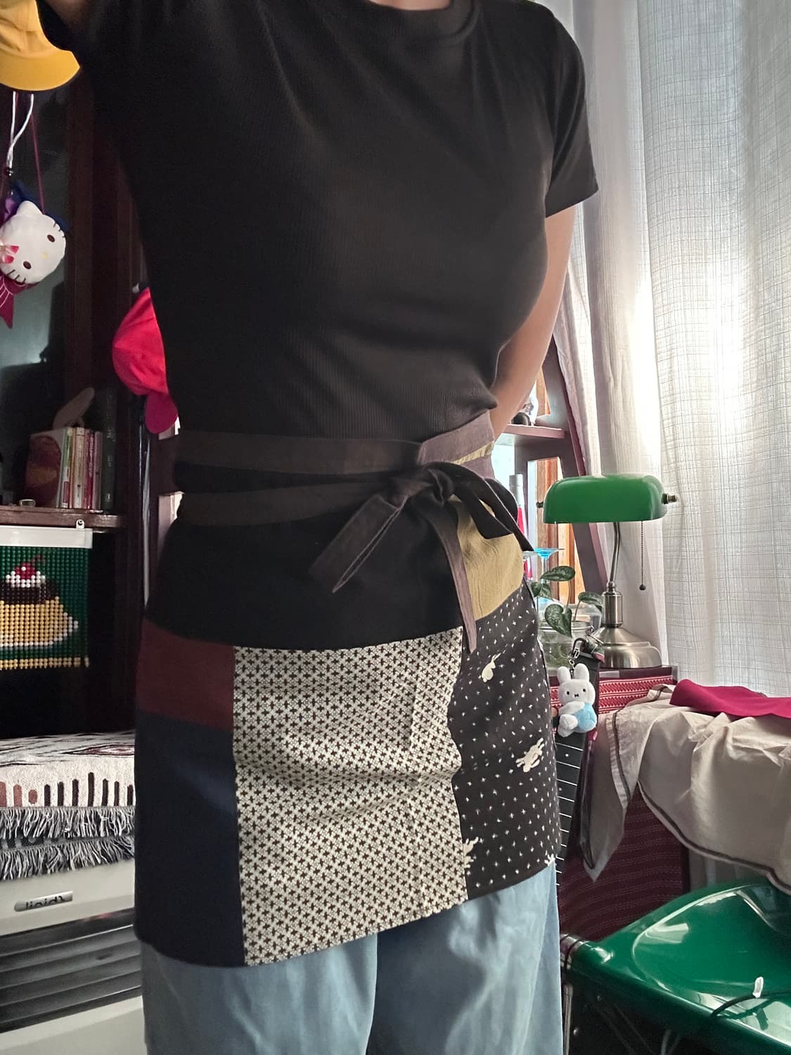 🐇 빈티지 우사기 하프 에이프런🖤 상품이미지8