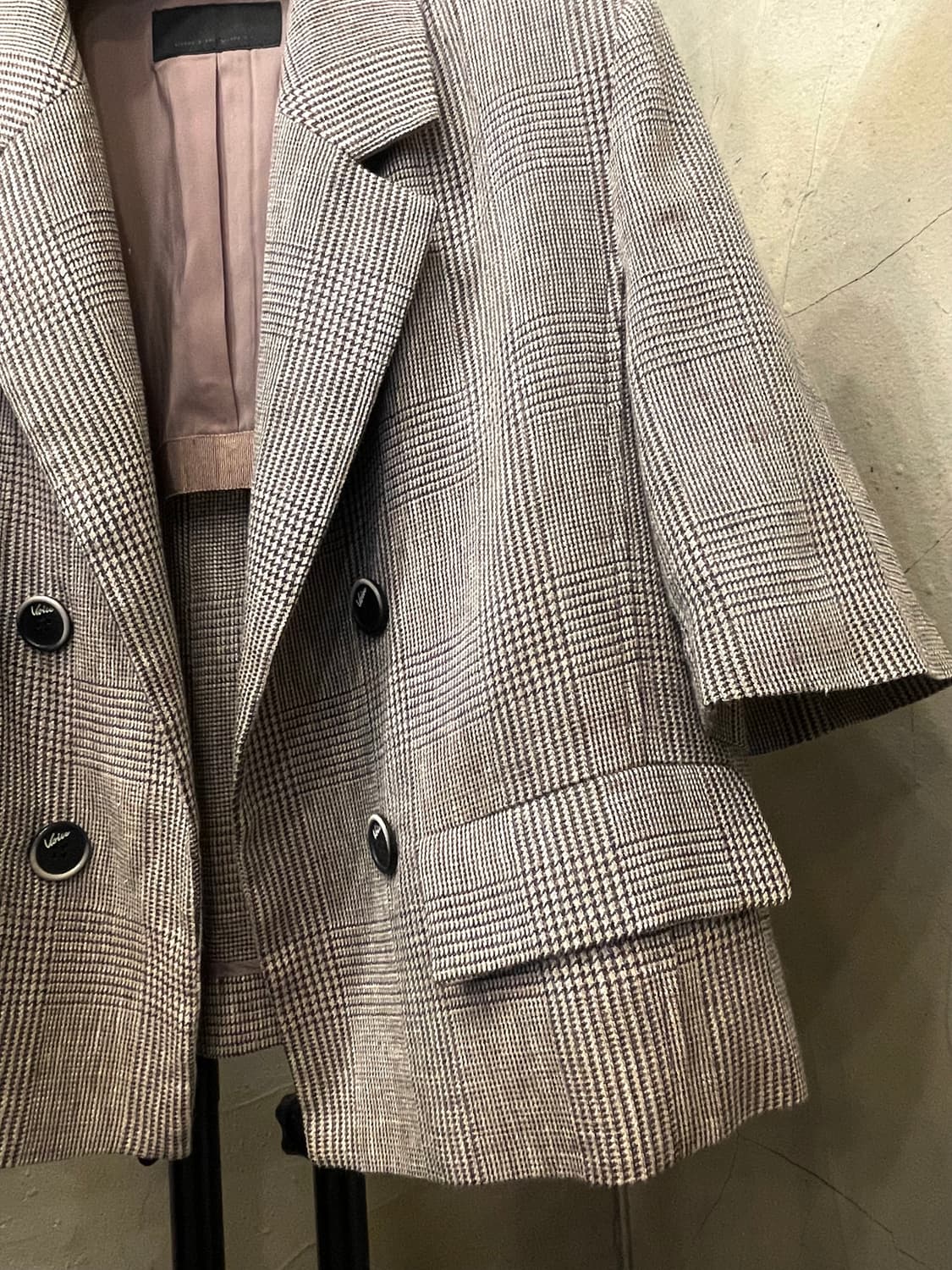 신세계 인터내셔날 보브 21년산 헤링본 크롭 자켓 55~66 상품이미지5