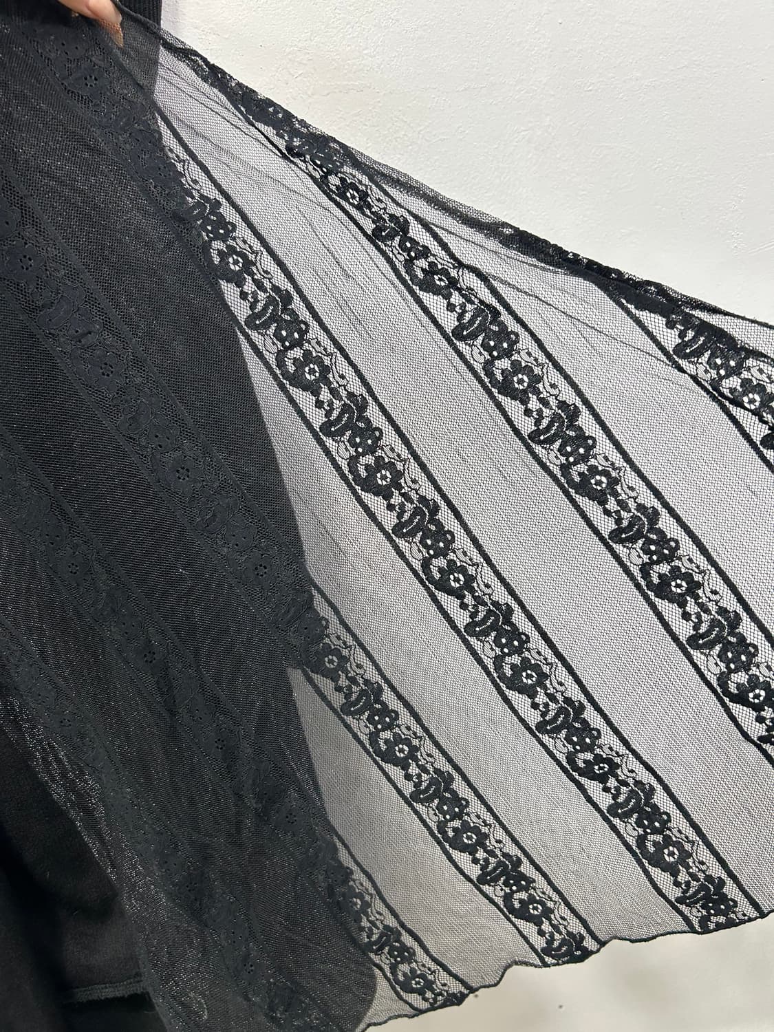 [AXES FEMME] 엑시즈팜 고딕 고스 크로셰 가디건 상품이미지6