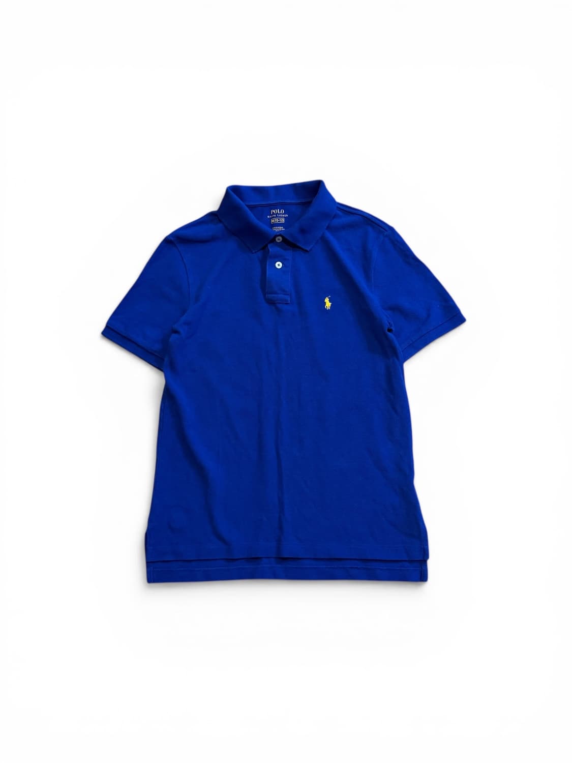 폴로 랄프로렌 블루 피케 폴로 반팔 티 셔츠 상품이미지1
