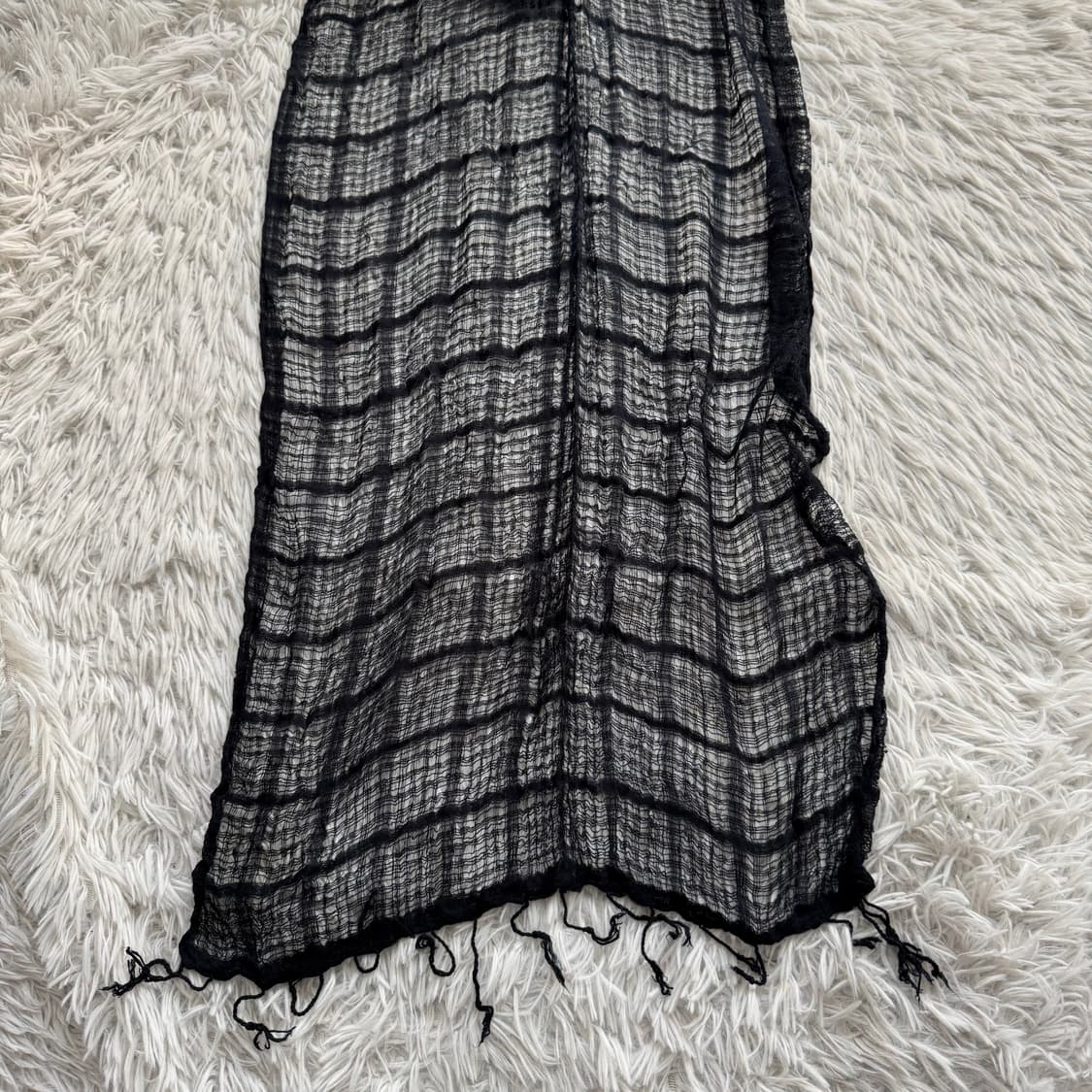 일본빈티지 y2k 목도리 스카프 노드 레이어드 머플러 free 상품이미지4