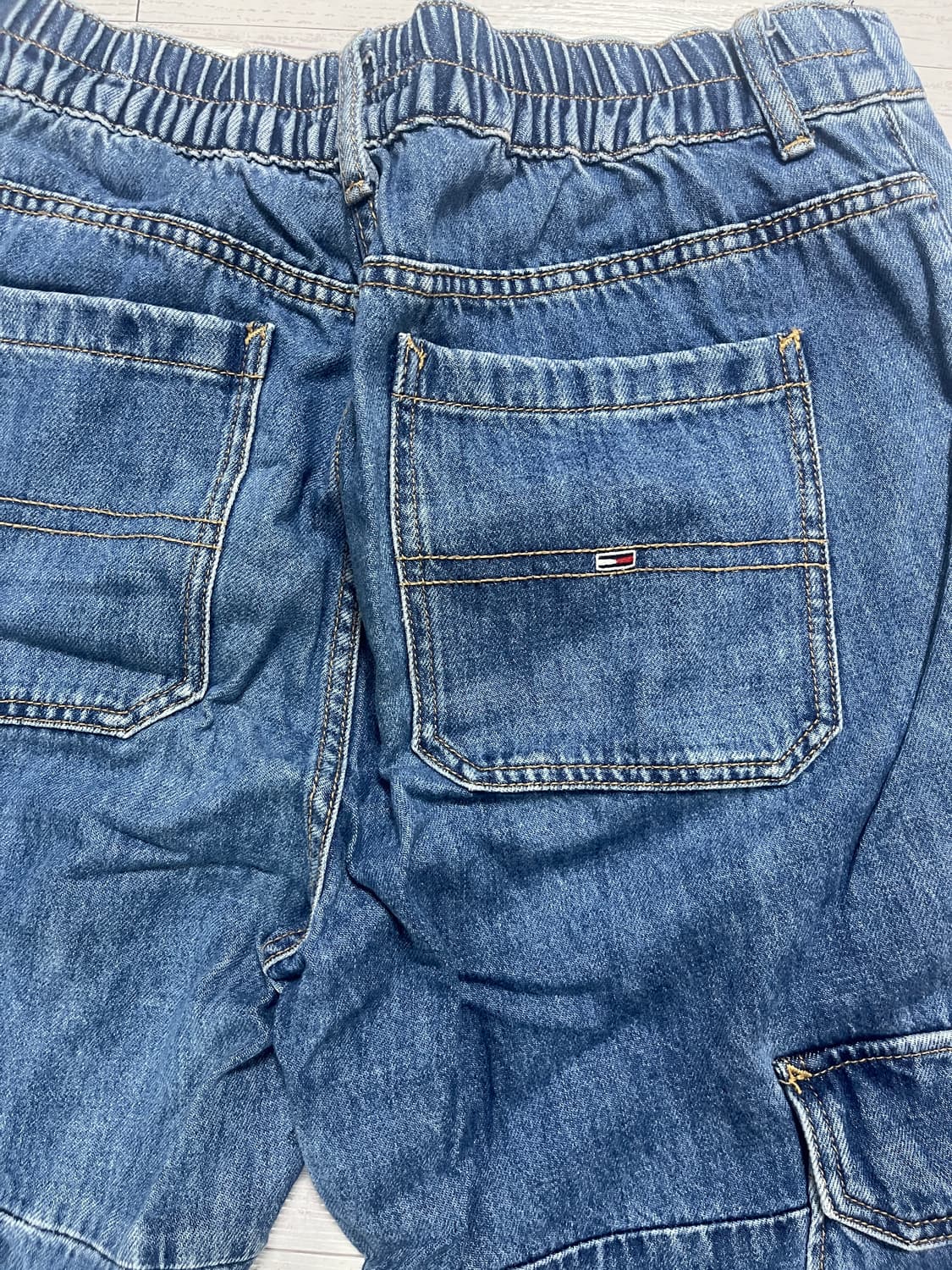 타미힐피거 타미진스 배기 카고 데님팬츠 청바지 상품이미지3