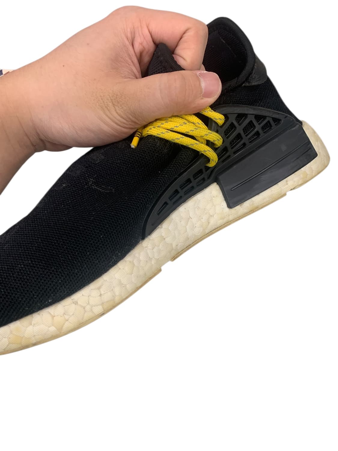 아디다스 x 퍼렐 윌리엄스 Hu NMD 휴먼 스피시즈 블랙 285  상품이미지9