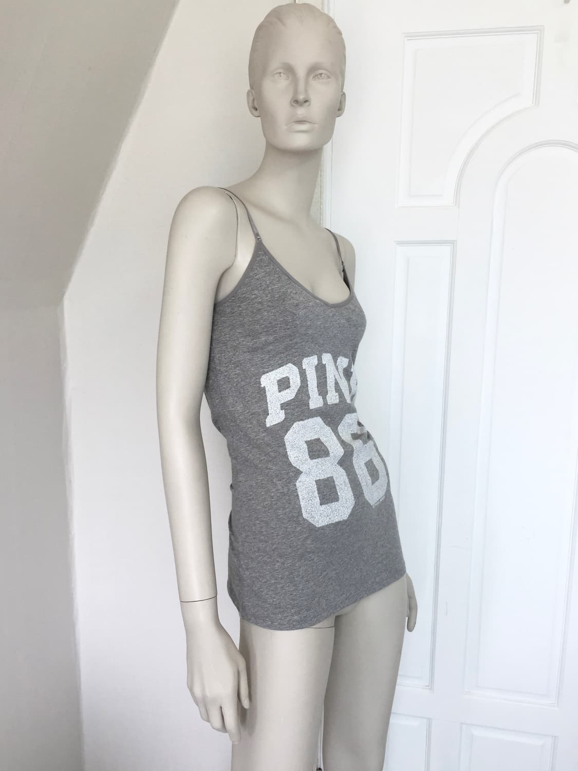 PINK Number Whit Gray Tank  상품이미지1