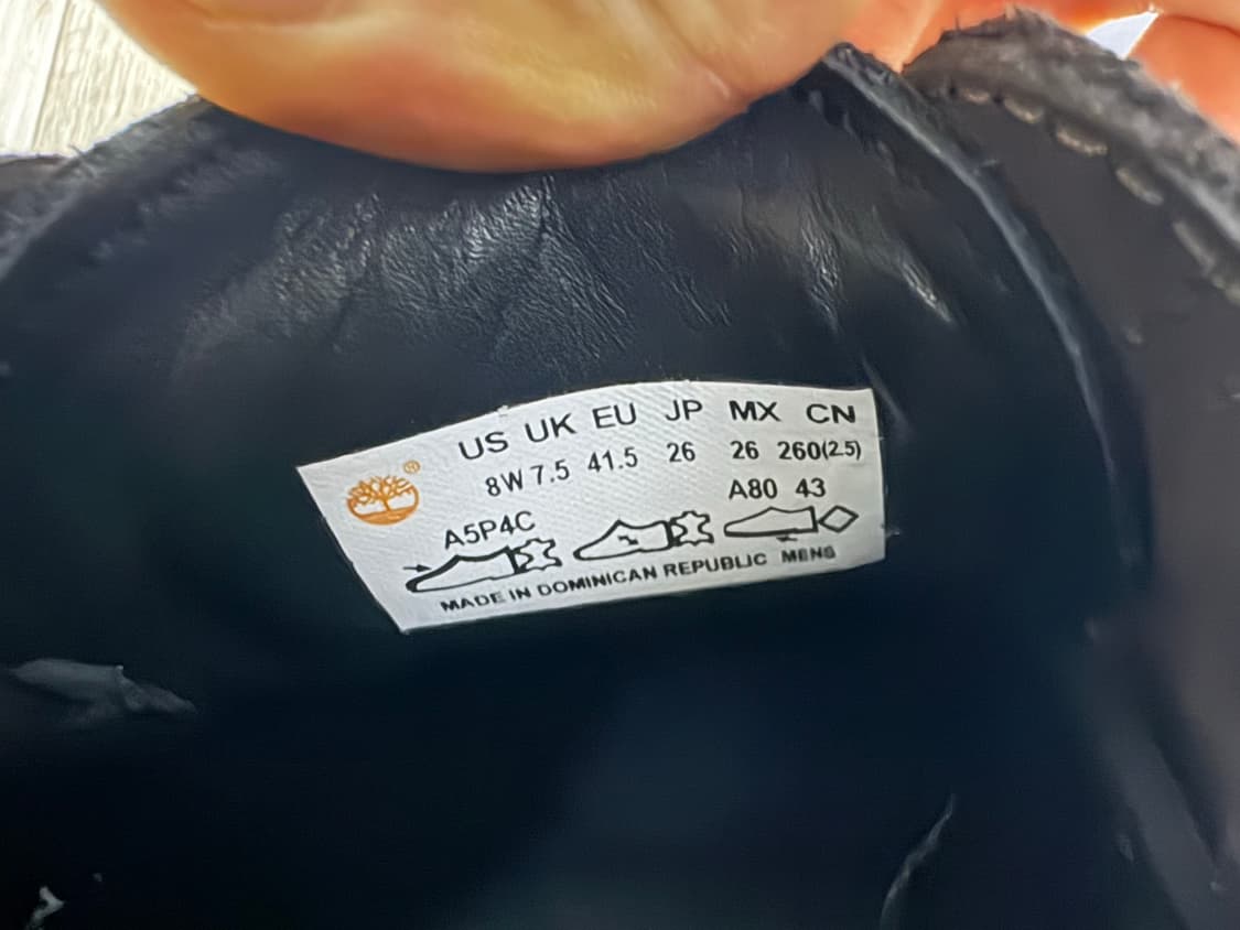 팀버랜드 3아이 보트슈즈 그레이 260 상품이미지7