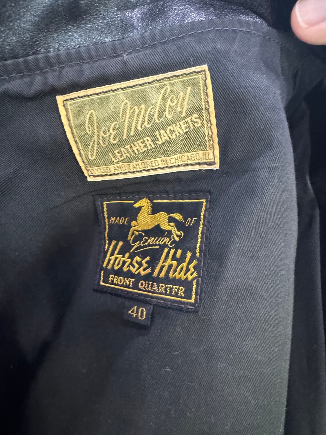 리얼맥코이 조맥코이 스테인백 40사이즈 상품이미지8