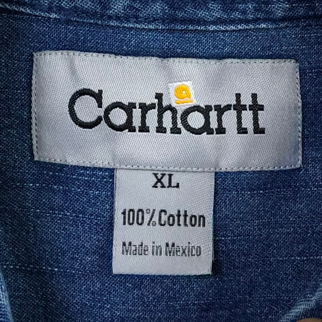 Xxl 칼하트 데님 셔츠 상품이미지3