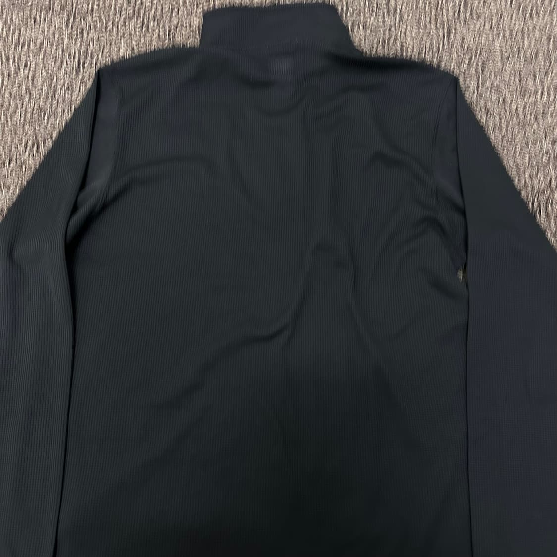 노스페이스 하프넥 반집업 기능성 티셔츠 블랙 S 상품이미지6