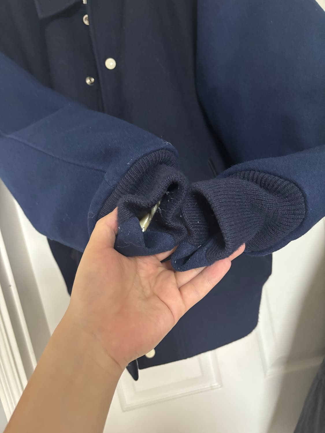 [M] 나나미카 x 골든베어 울 바시티 24fw 상품이미지6