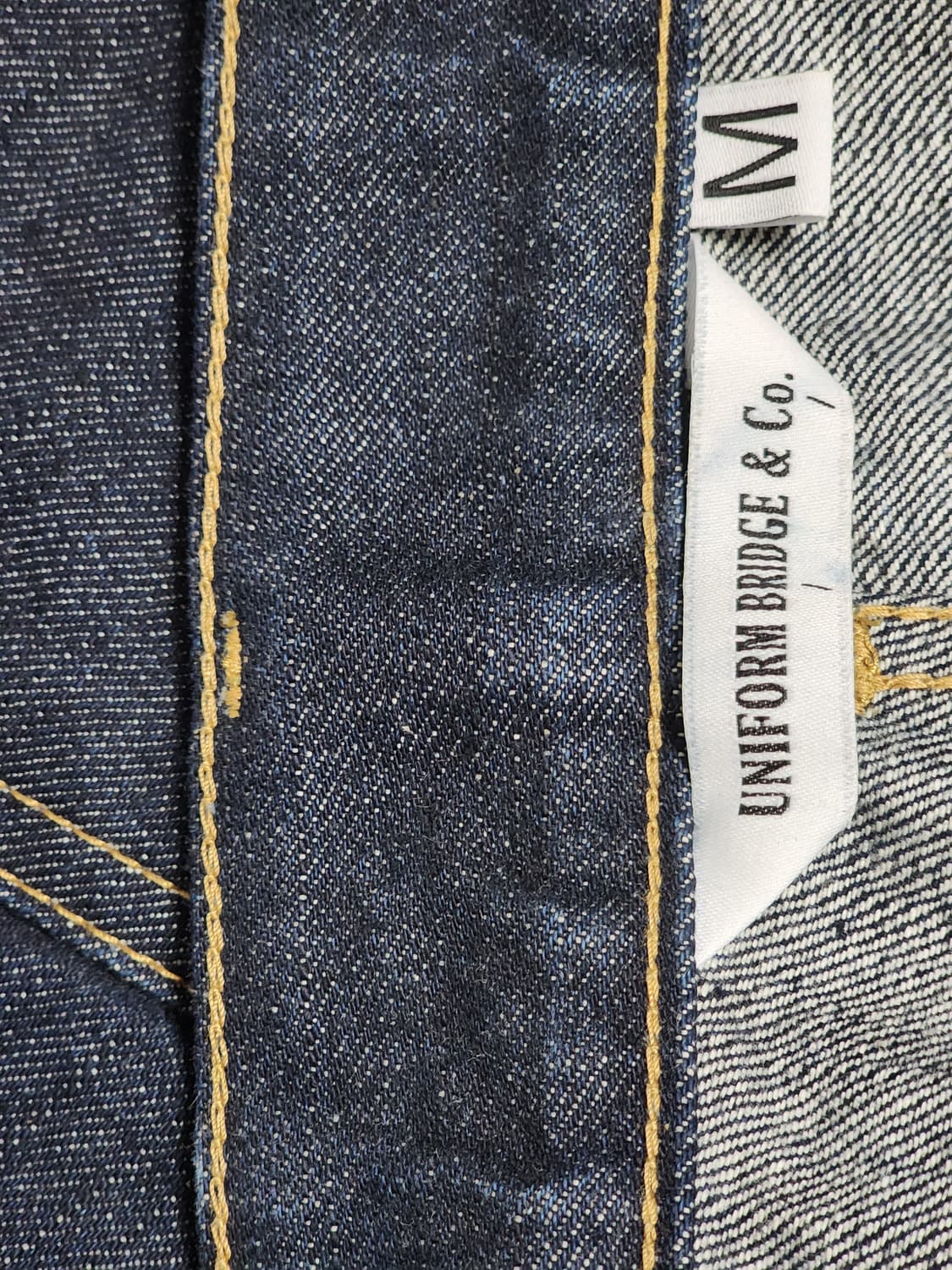 유니폼브릿지 셀비지 데님 M(30) 상품이미지10