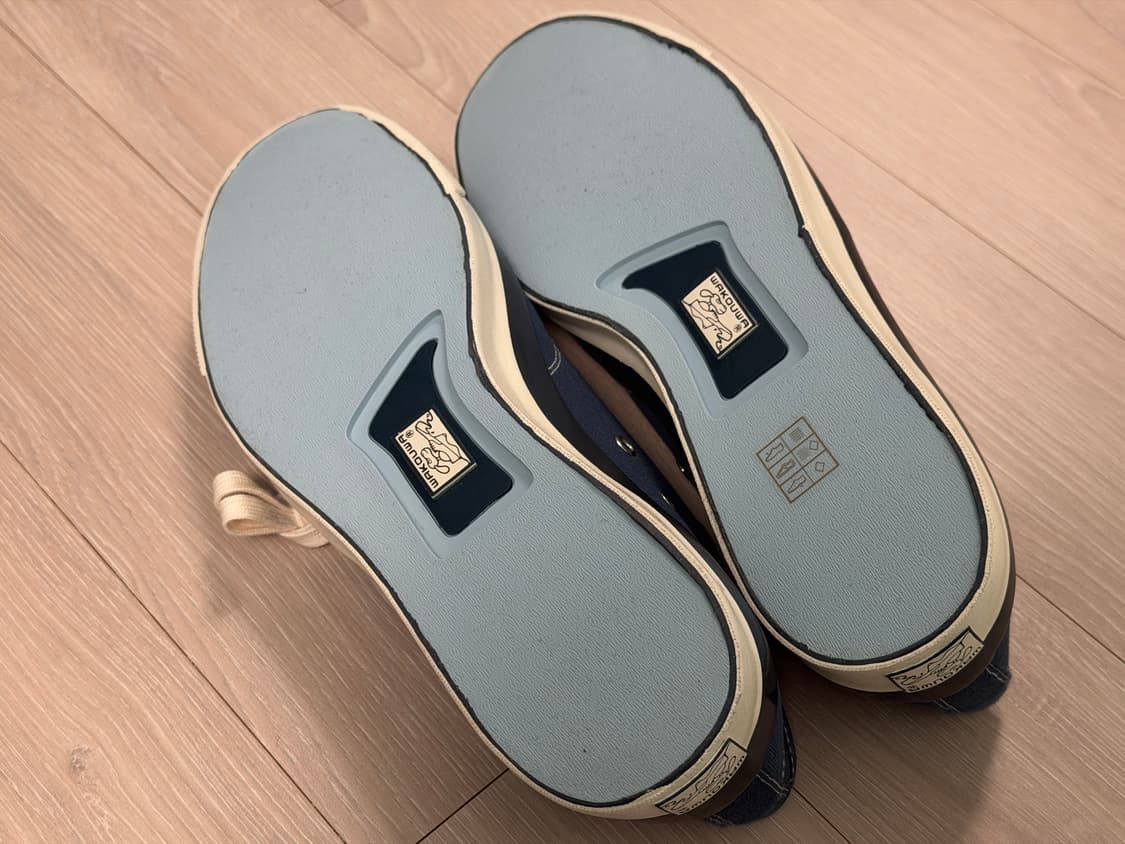 캡틴선샤인 ks 더비 캡 토 스니커즈 네이비 상품이미지5