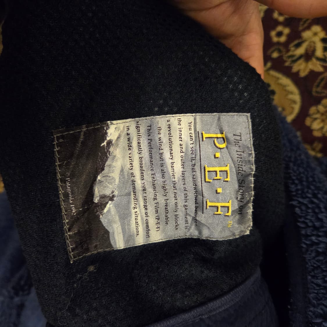 90s 파타고니아 pef 레트로 파일 자켓 made in usa 딥파일 상품이미지4