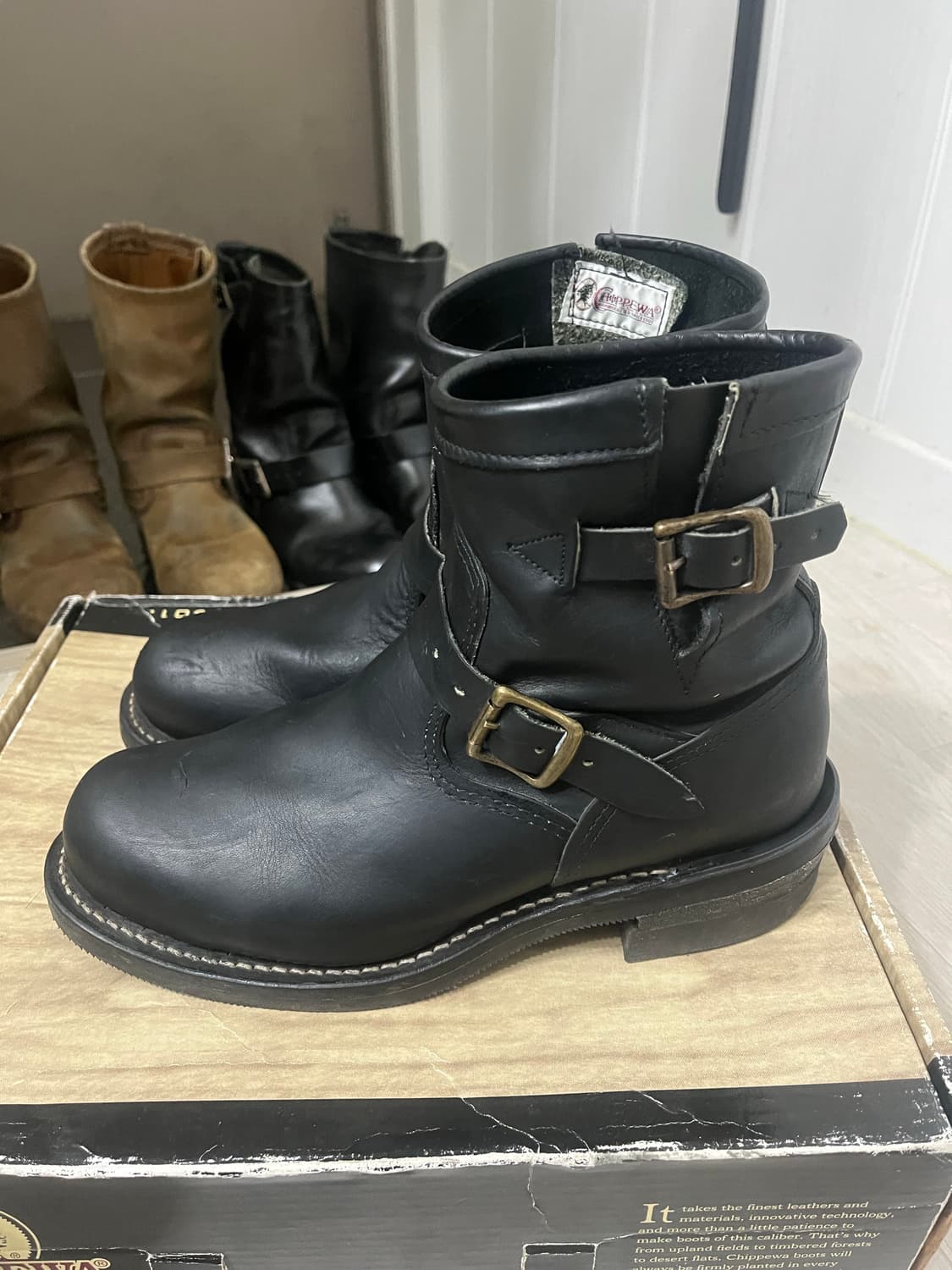 치페와 엔지니어 부츠 8.5E 7” 상품이미지5