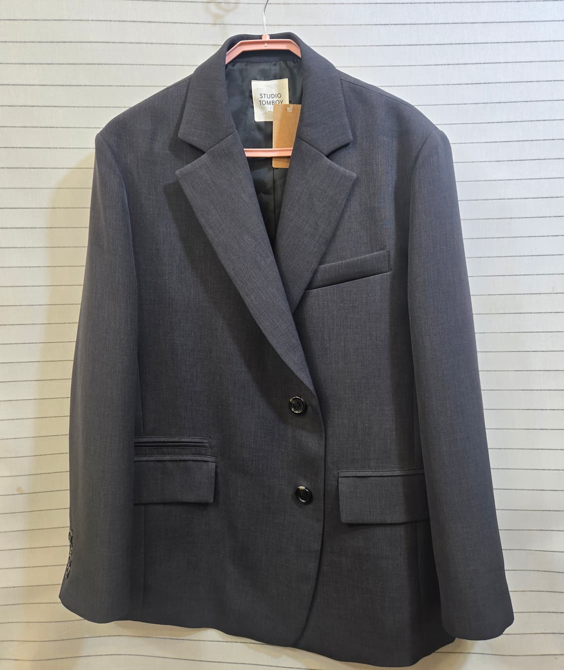 스튜디오톰보이 차골그레이 블레이저  상품이미지1