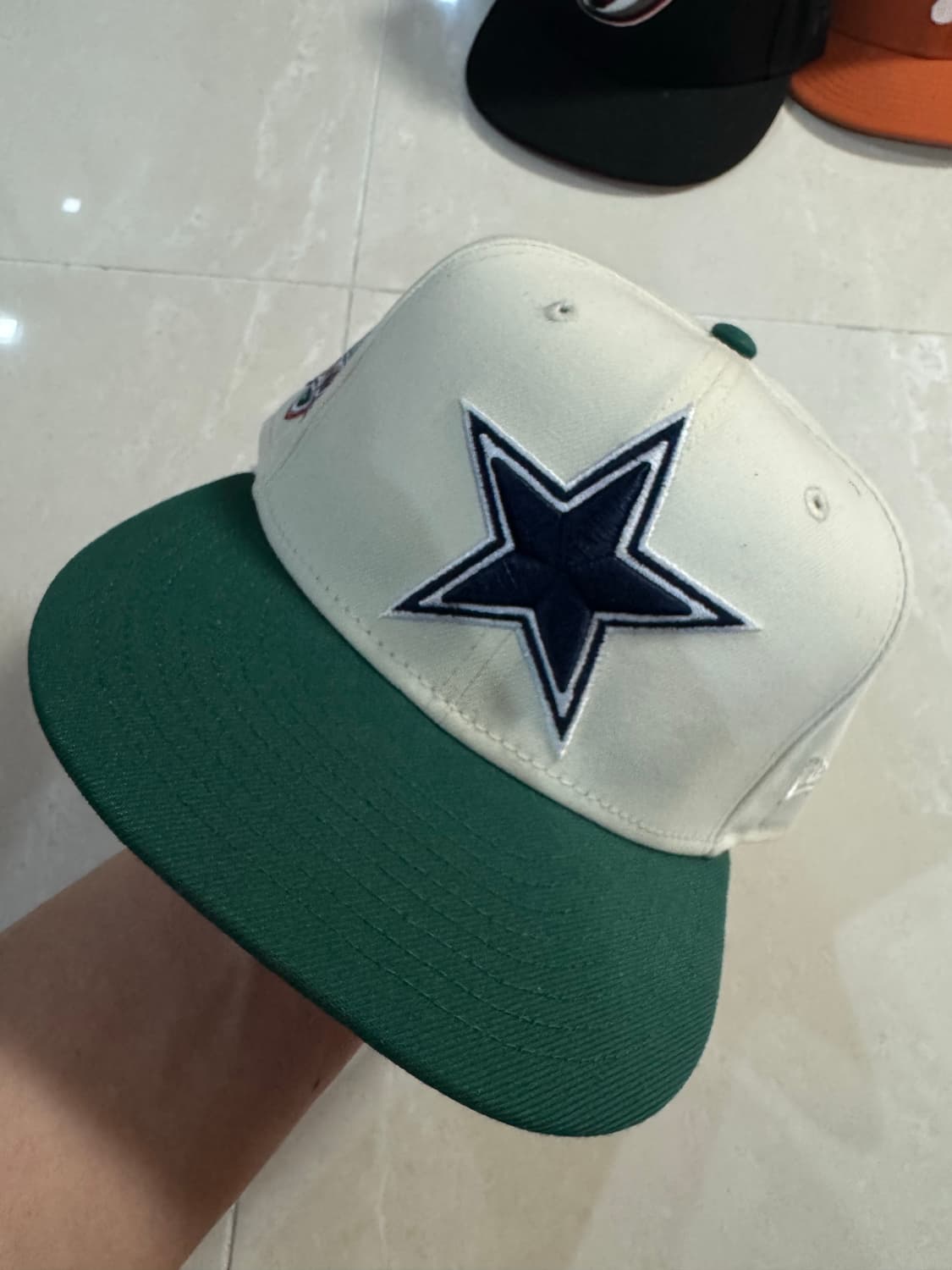 뉴에라 카우보이 1993 댈러스 캡 5/8 미시착 처분  상품이미지1