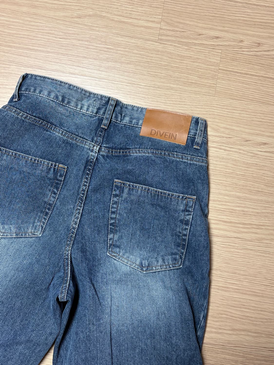 다이브인 loosed wide denim 루즈와이드 1사이즈 상품이미지6