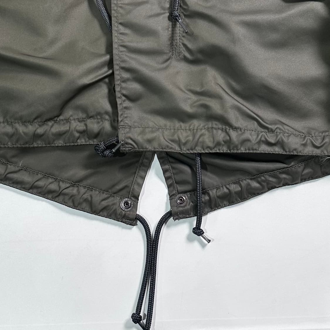 알파인더스트리 카키 후드 나일론 자켓 상품이미지5