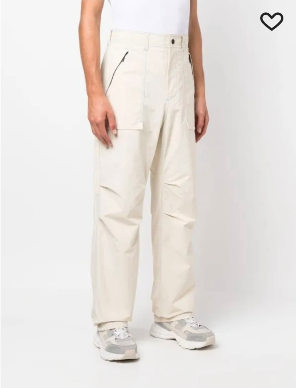 MSGM 브라운 립스탑 스트레이트 팬츠 상품이미지7