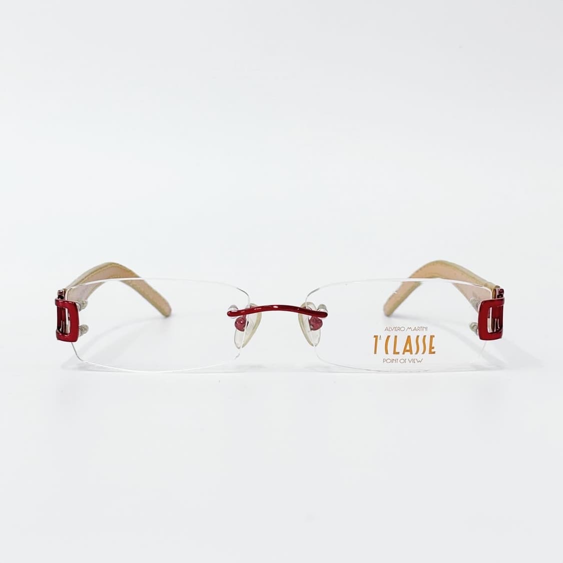 ALVIERO MARTINI 레드무테 데드스탁 빈티지안경 상품이미지2