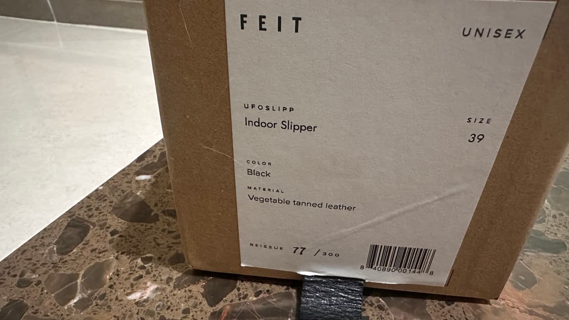 Feit 플랫 뮬 39 (한정판) 상품이미지5