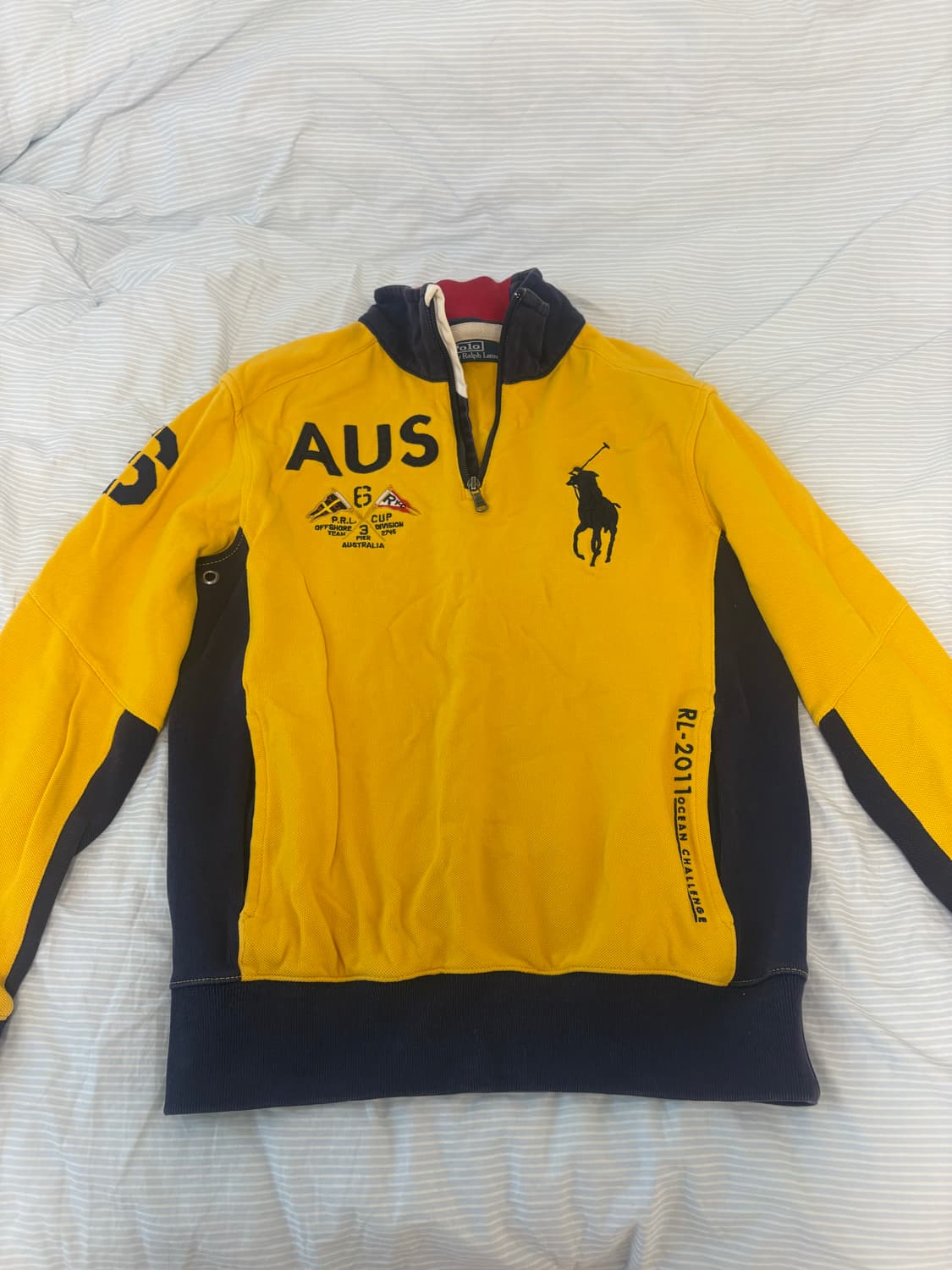 Vtg Polo Ralph Lauren Australia Zip Pull 상품이미지1