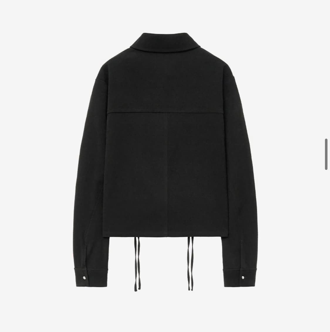 [인사일런스 우먼] 몰스킨셔츠black 상품이미지2