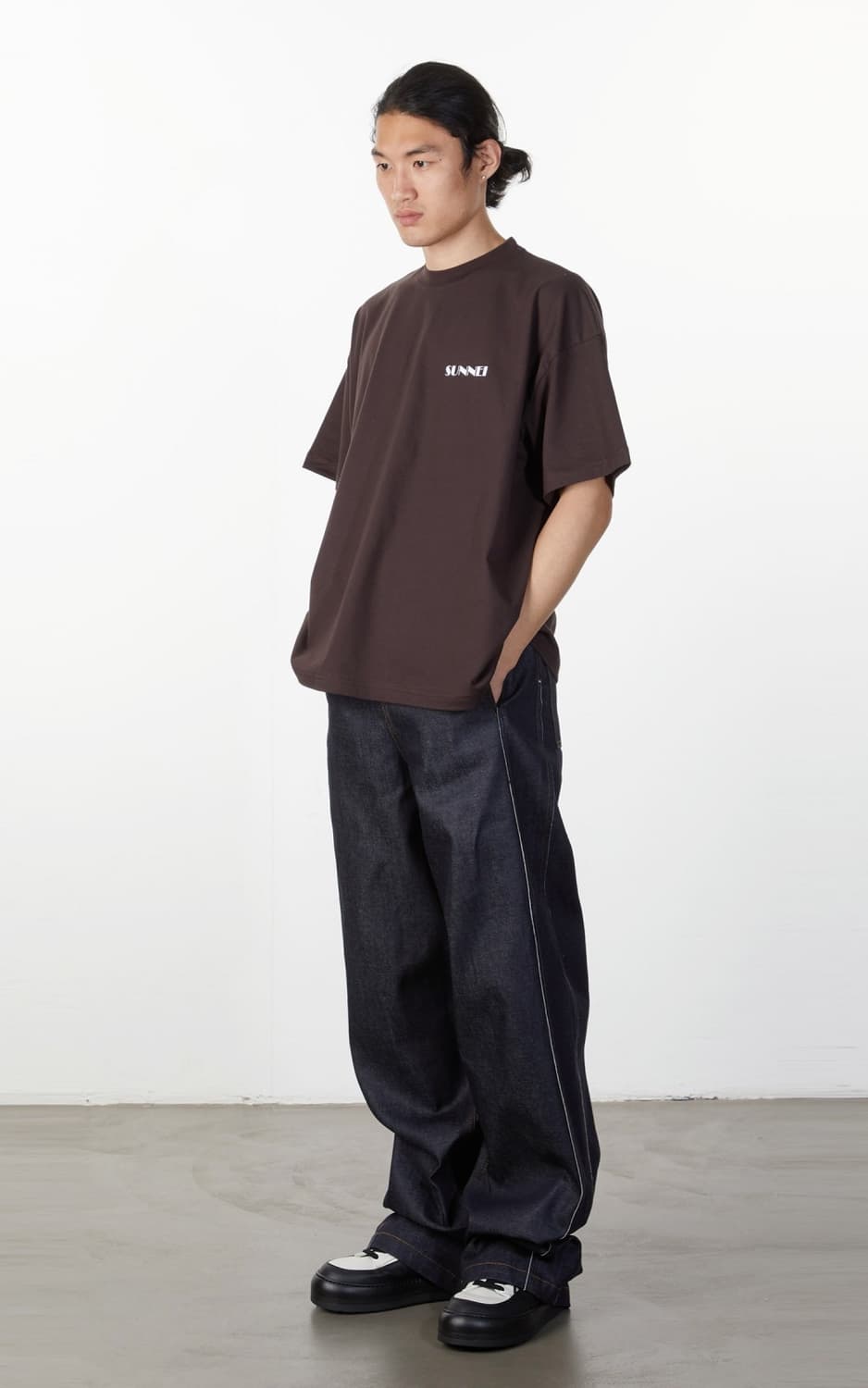 써네이 오버사이즈 반팔 M 상품이미지1