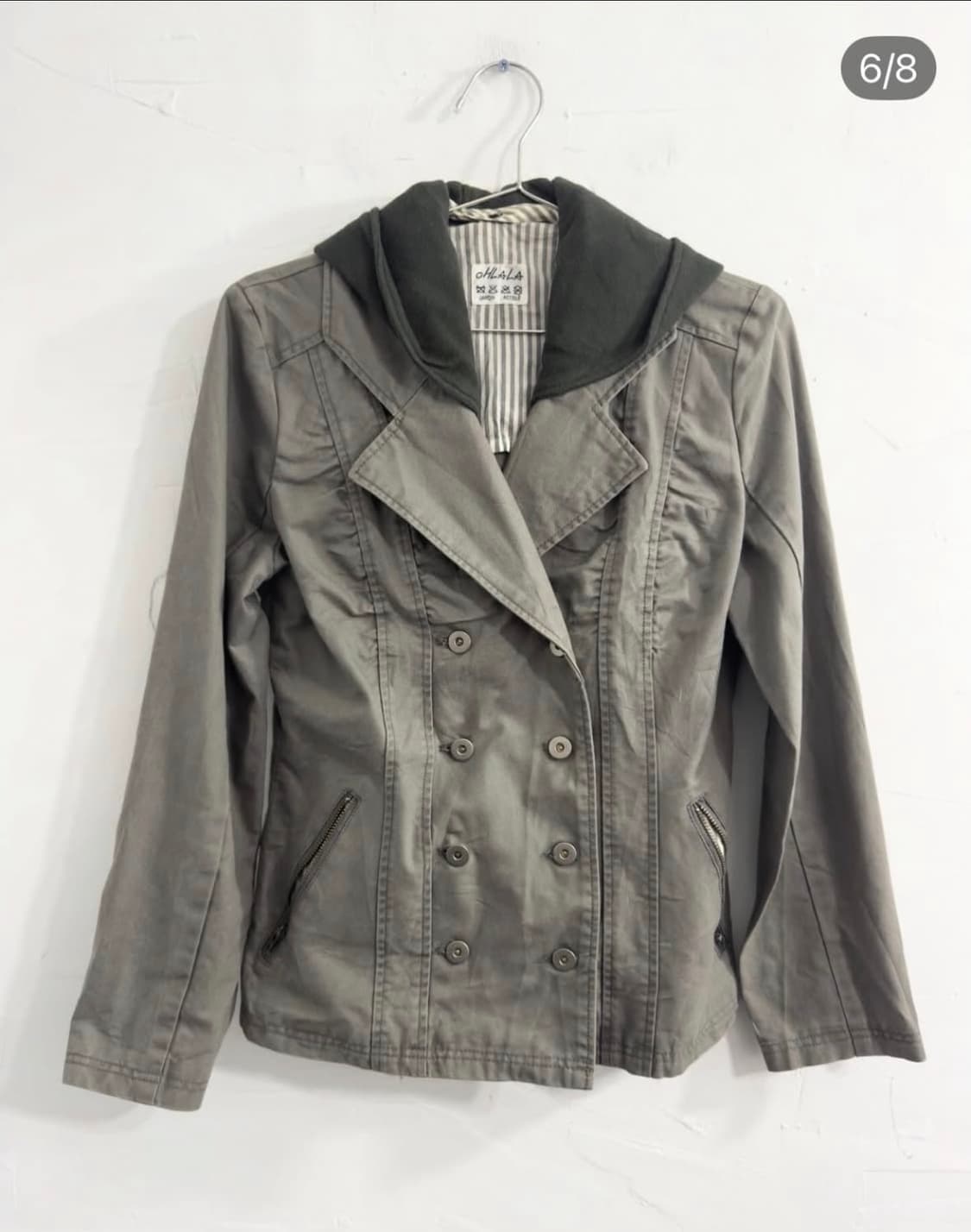 pneumaire 'dubble button hood jacket' 상품이미지4