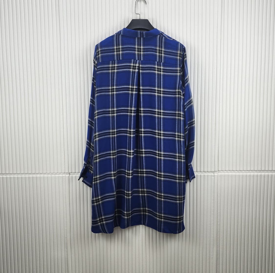 [S]자라우먼 체크 오버핏 셔츠 상품이미지3