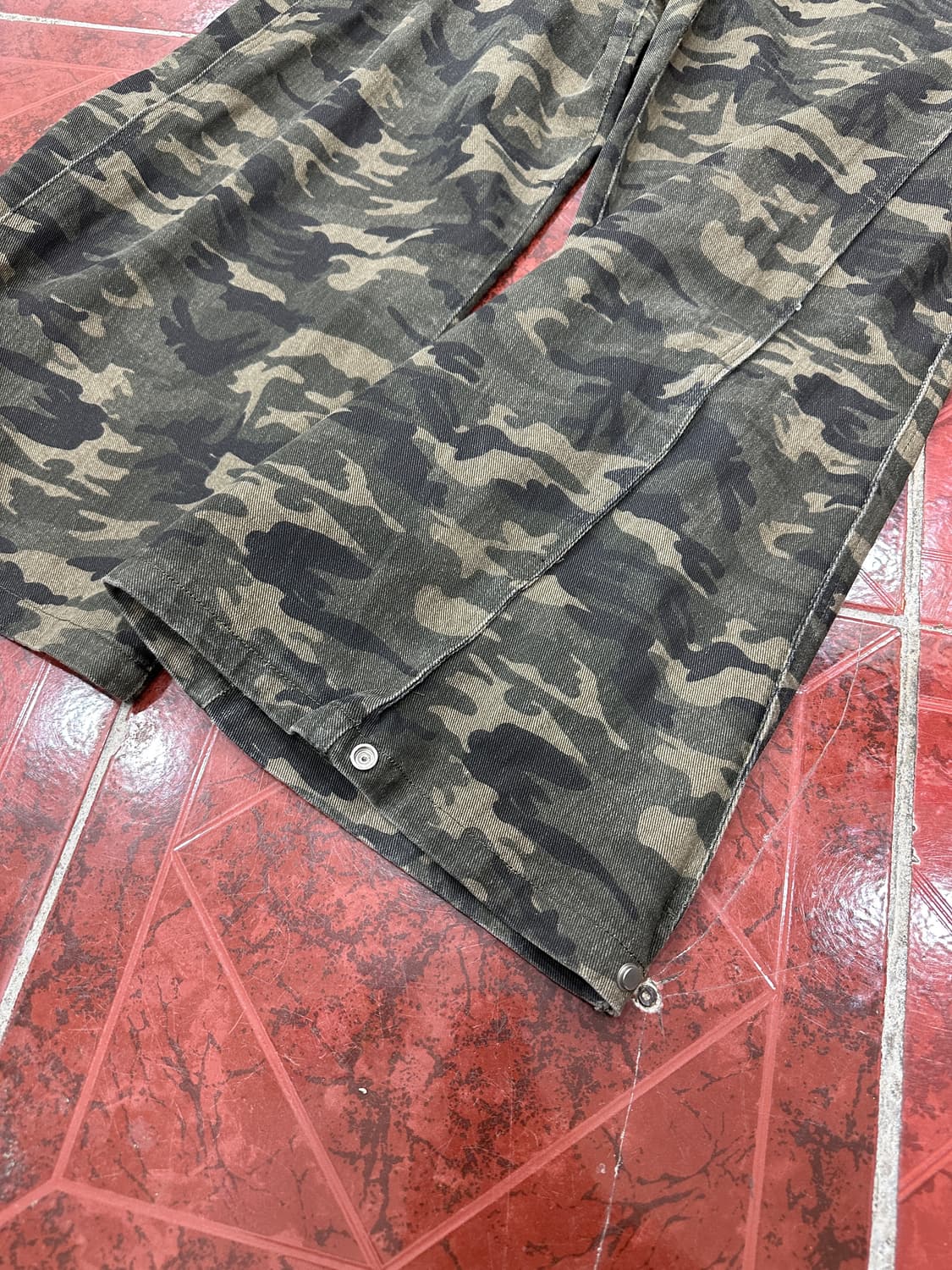 카모 와이드팬츠 상품이미지6