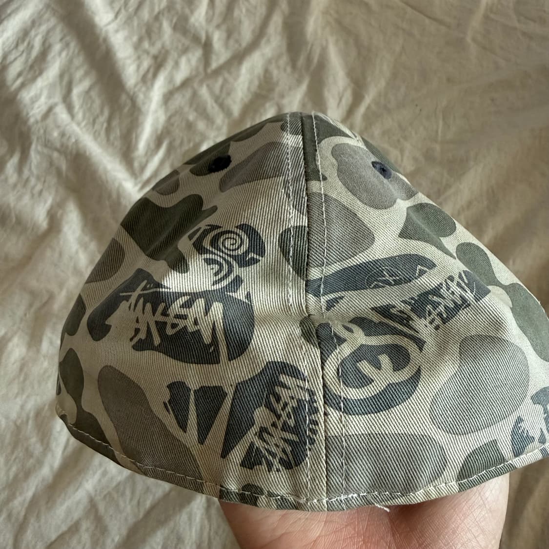 스투시 x 뉴에라 카모 캡  상품이미지3