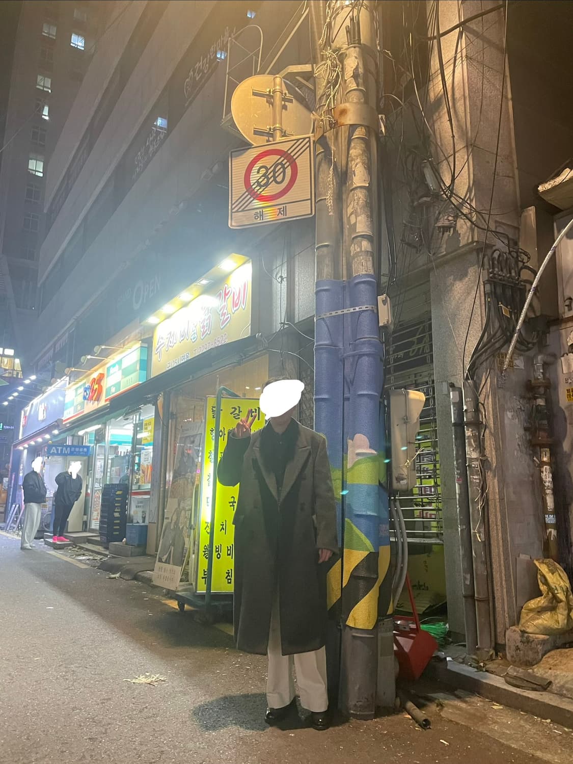 (S) 인사일런스 밍크 더블코트 멜란지그레이 상품이미지1