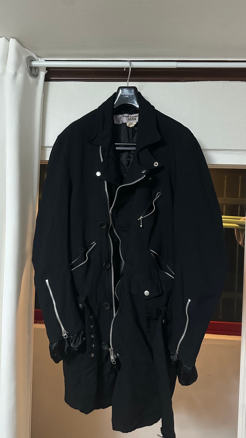 [L] 준야와타나베 23aw 라이더 코트 상품이미지1