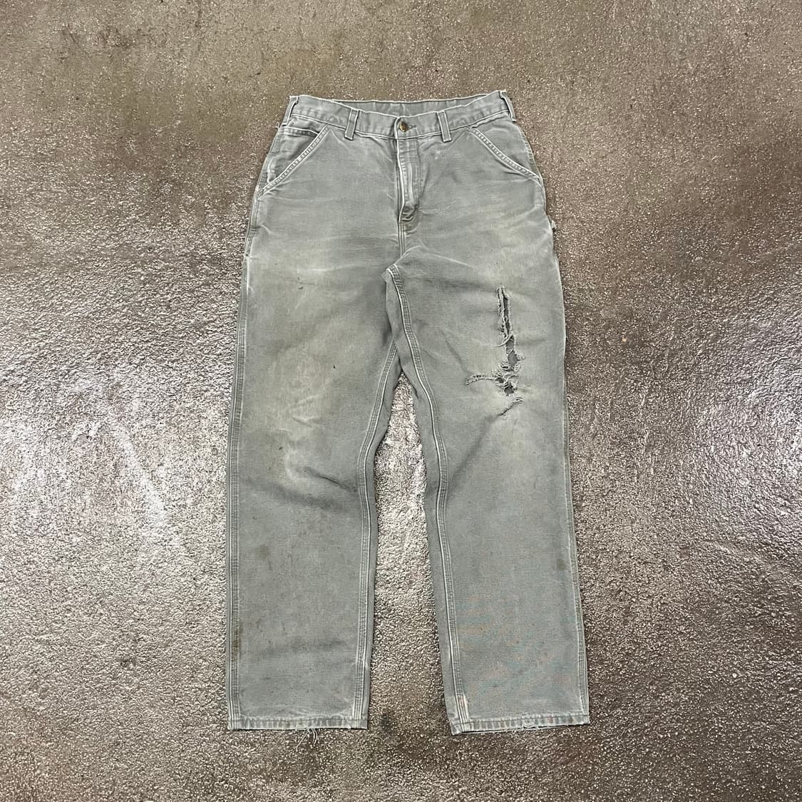 Carhartt 데미지 카펜터 팬츠 (31“) 상품이미지1